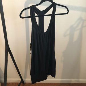 Charlotte Rousse Black Silky Top